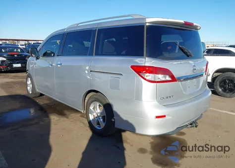 2016 Nissan Quest Platinum/S/Sl/Sv z USA, uszkodzony, nr VIN JN8AE2KP3G9155647